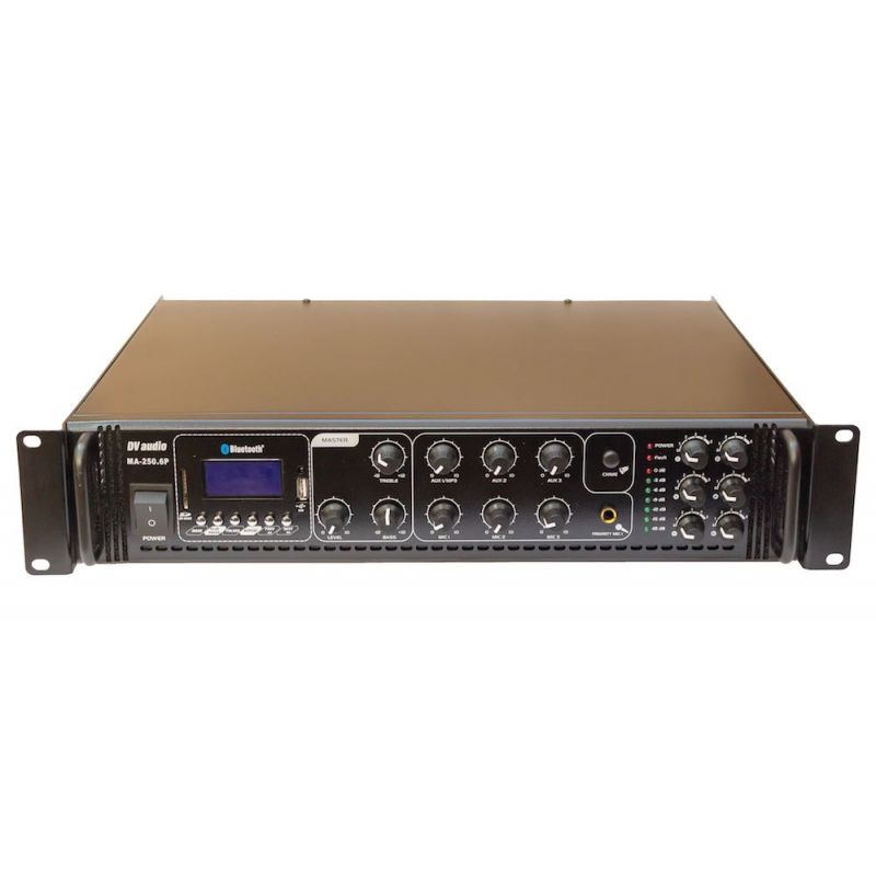 Трансляційний підсилювач потужності DV audio MA-250.6P